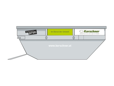 Bauschuttmulde 8m³