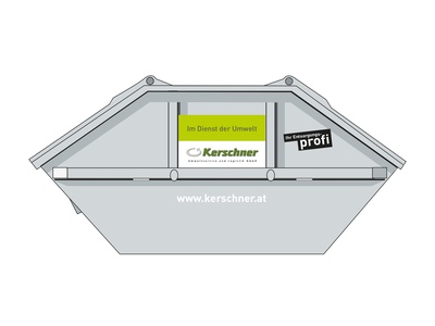 Deckelmulde 10m³