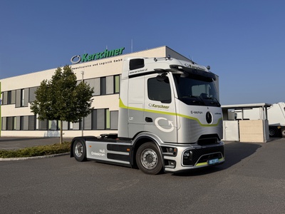 NEU: E-Actros Sattelzugmaschine