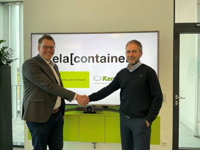 Steffen Krüger, ELA Container und Reinhard Kerschner Steffen Krüger, ELA Container und Reinhard Kerschner