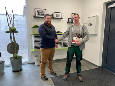 Neuer Berufskraftfahrer Lukas Gruber