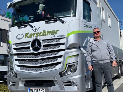 Neuer LKW für Containertransporte