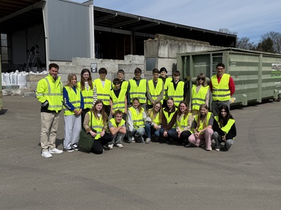 Recycling hautnah: SMS Scheibbs zu Besuch